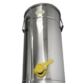 100 kg honey tank with plastic gate - Imgut